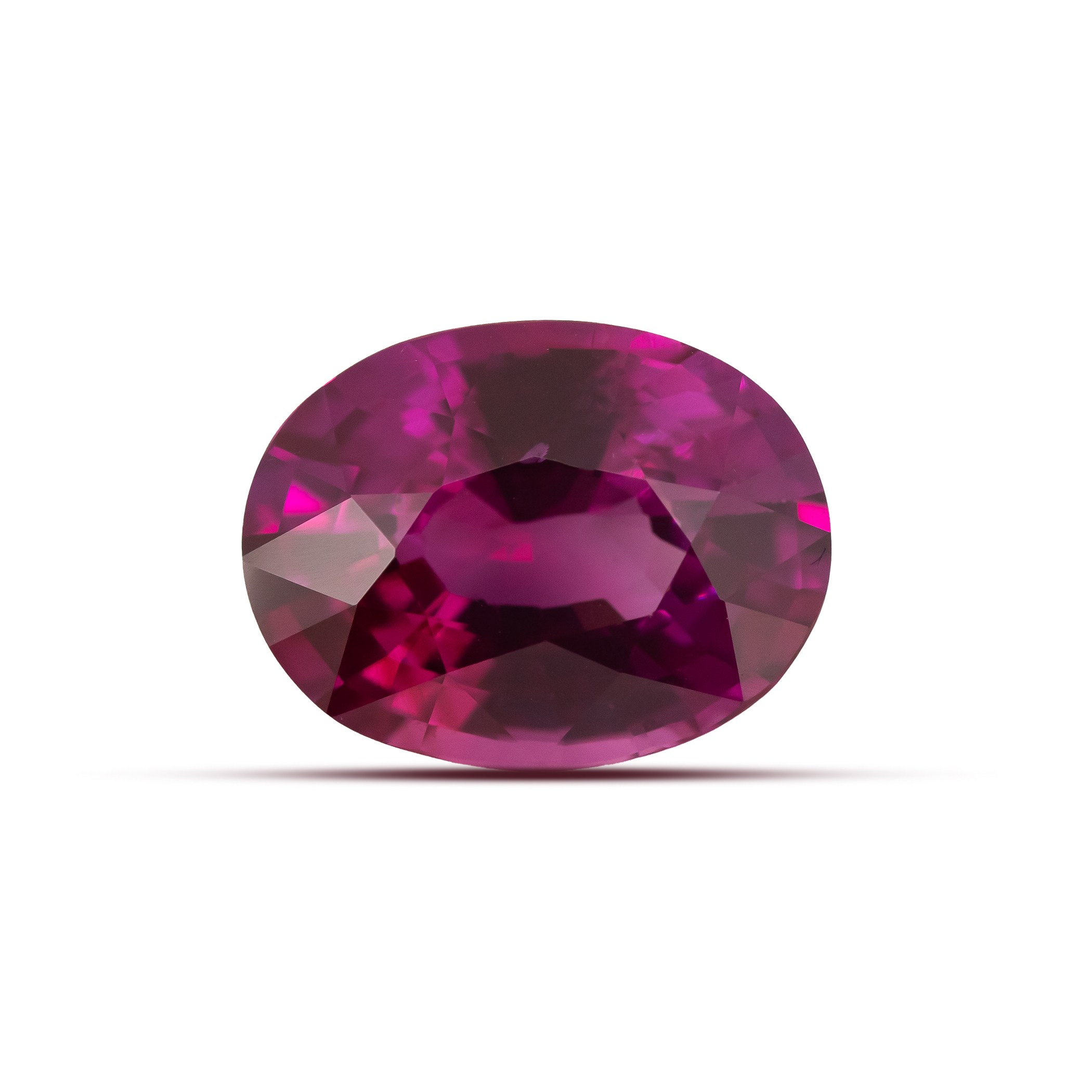 6.06 Carat Pink Sapphire Oval