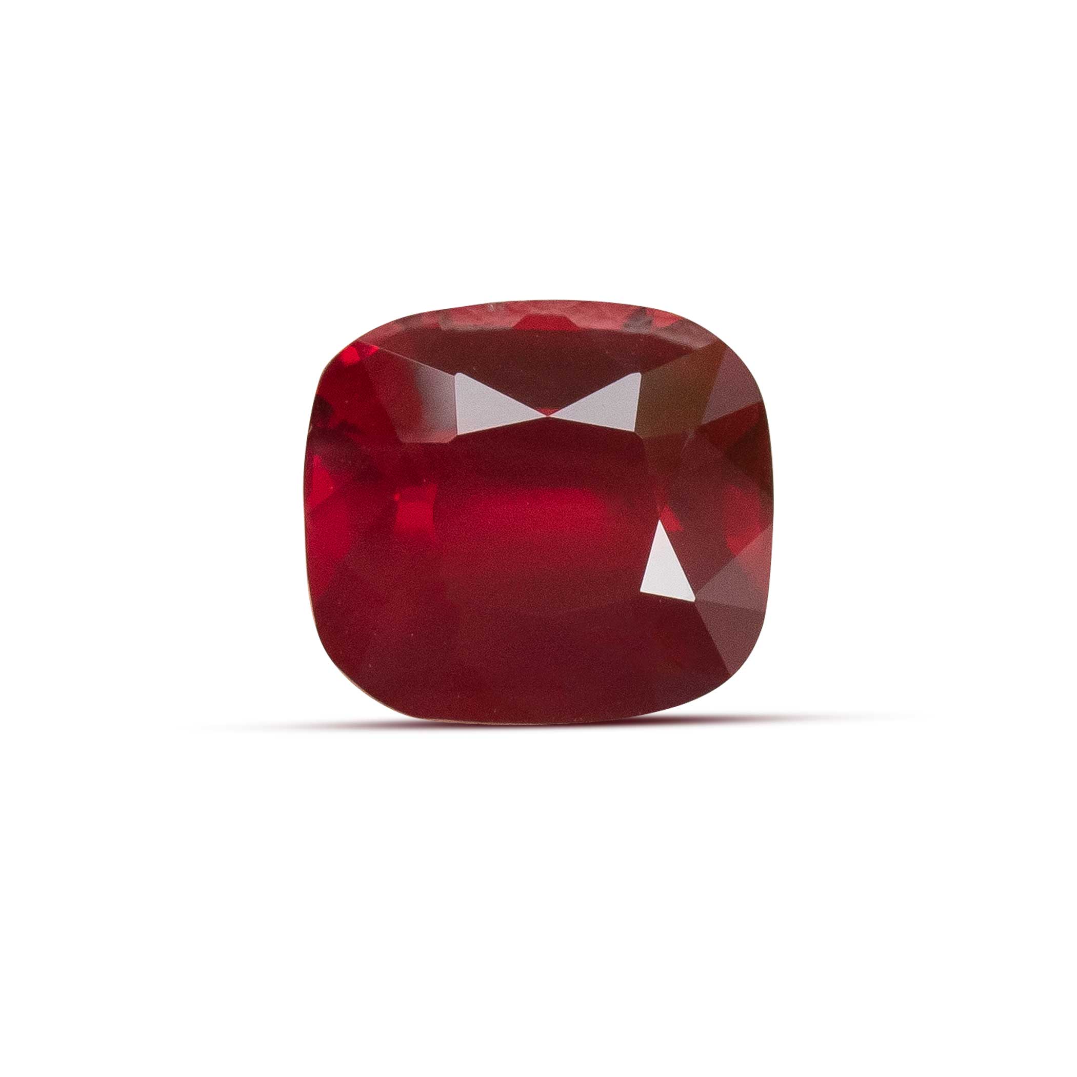 3.50 Carat Cushion Shape Ruby