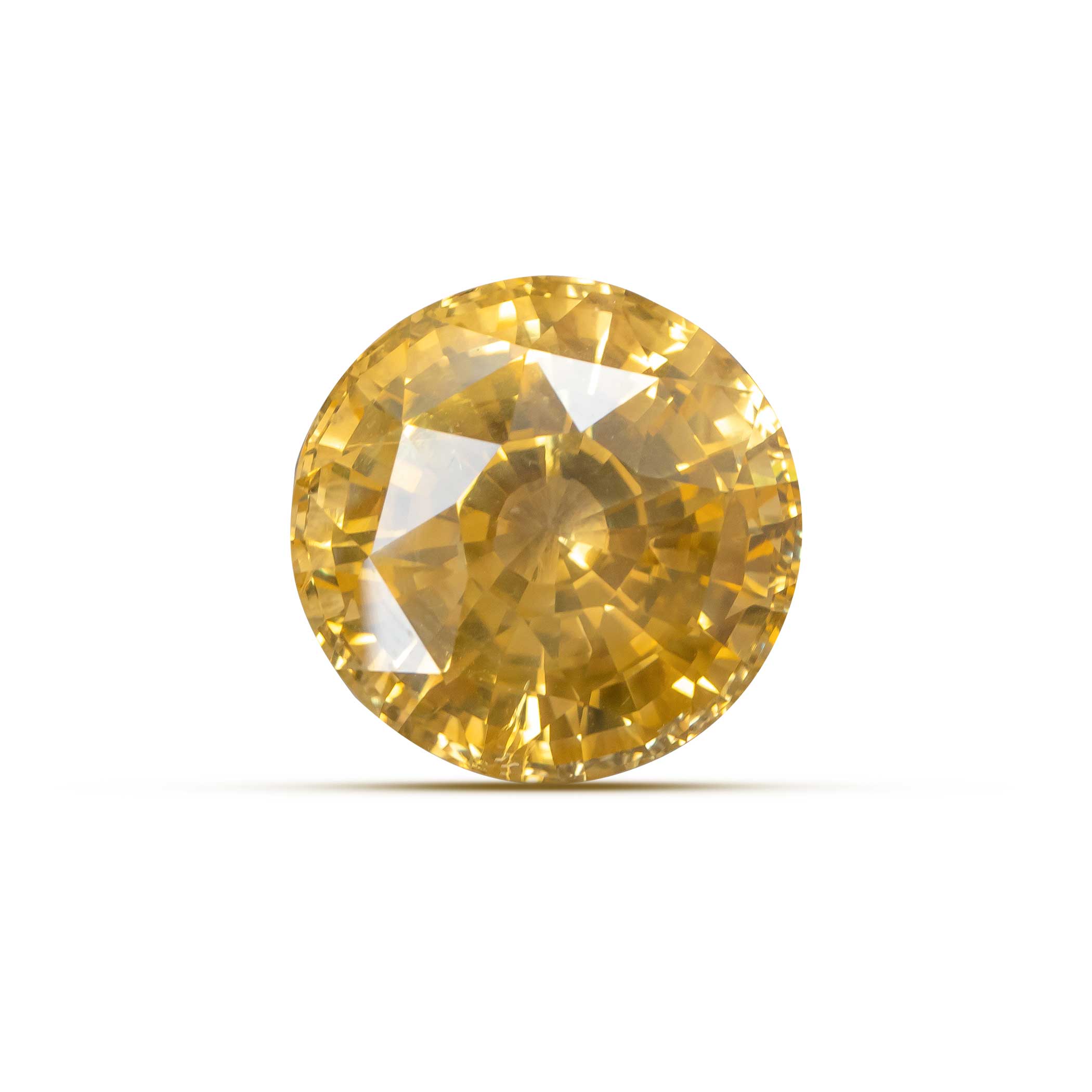 Yellow Sapphire 27 Round ct